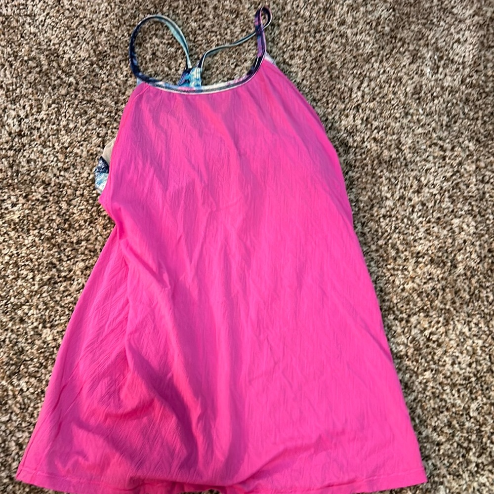 Lululemon tank built in bra ivivva